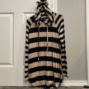Women’s Striped Jacket Hoodie
